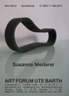 Plakat Ausstellung Susanna Niederer @ Ute Barth, Zrich 2011
